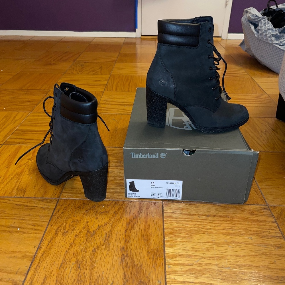 Timberland Tillston 6 in black boot